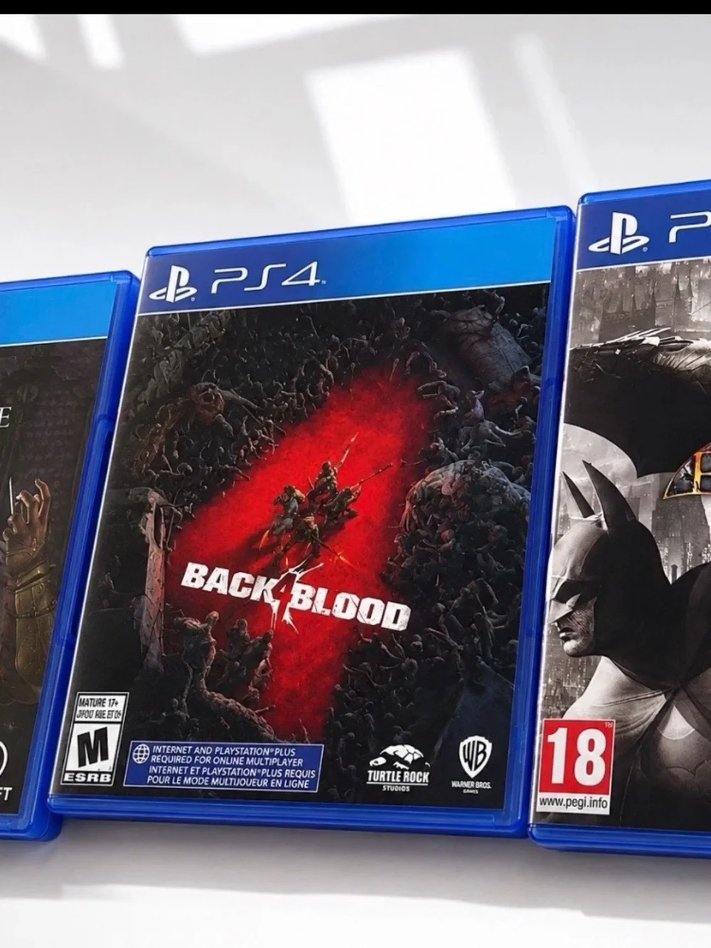 Sony PS4 Back 4 Blood – Blue Case with Red Cover Art